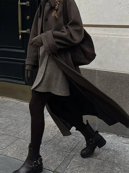 Fashion Faux Fur Long Jackets For Women